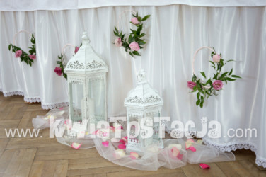 dekoracja na ślub